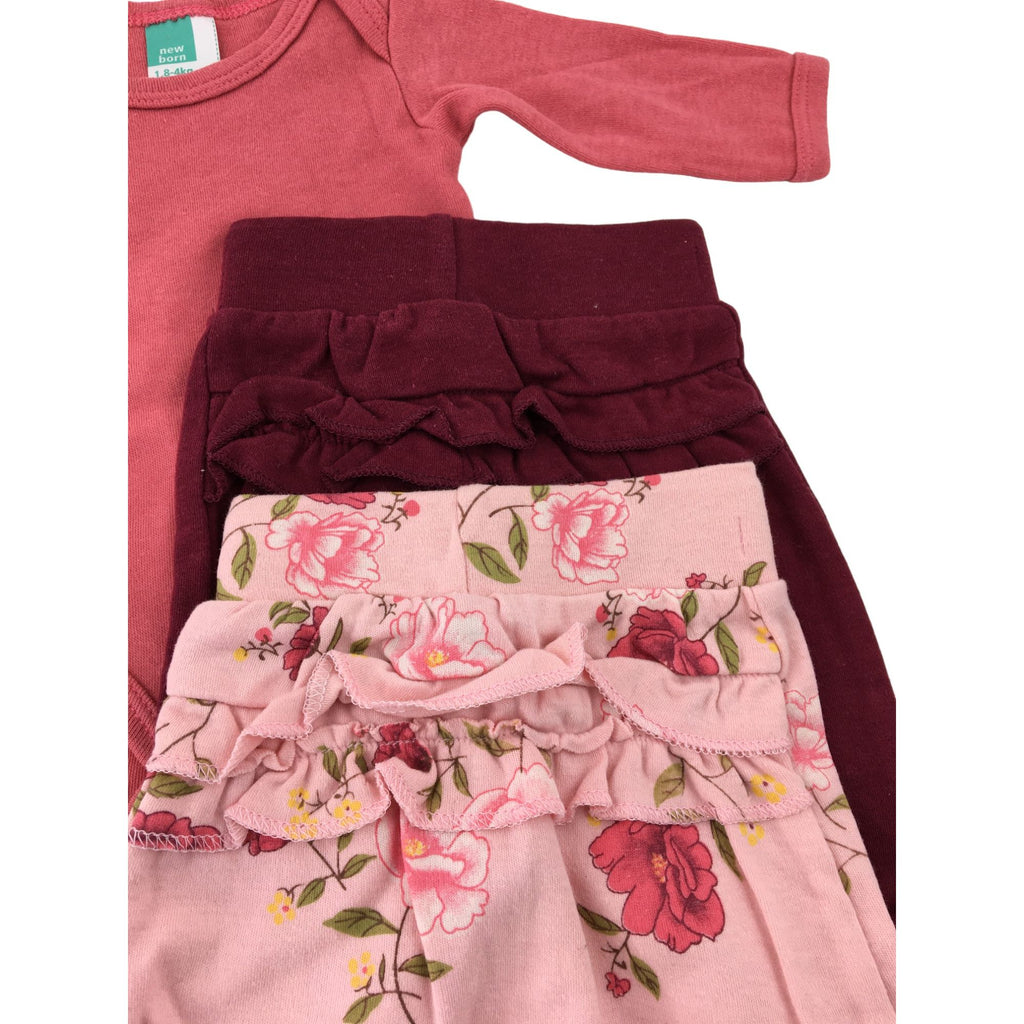 Newborn Pink Leggings & Bodysuit - Ackermans