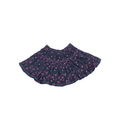 3-6M Dark Blue & Pink Denim Skirt - 123