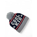 NB Grey & Blue Knit "Cool Kid" Pompom Beanie - Ackermans
