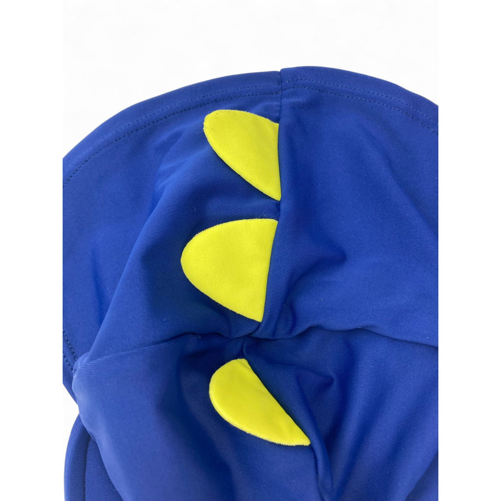 3-6M Dark Blue Dino Scale Swim Hat - Woolworths
