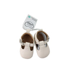 0-3M Cream Pleather Mary Jane Pumps - Clicks