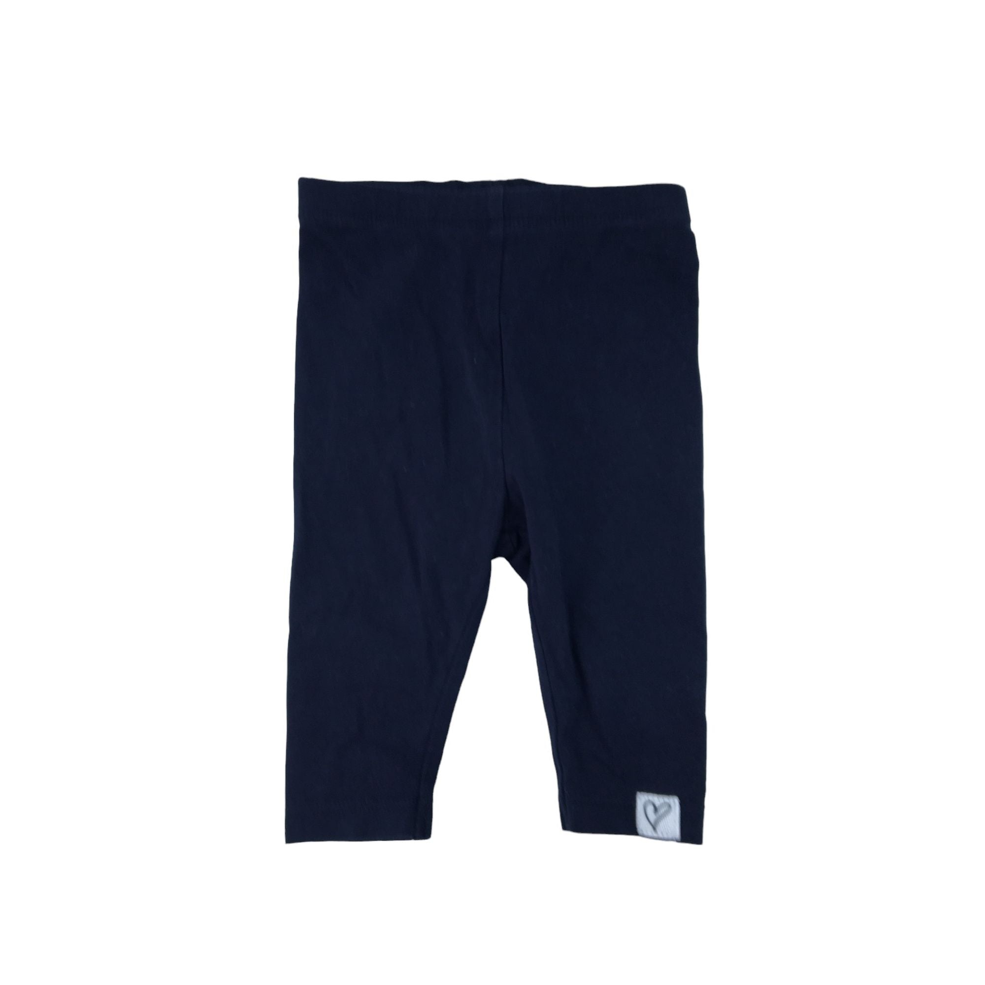 1-3M Navy Basic Cotton Leggings - Woolworths