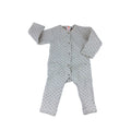 Cream & Rust 3-3M Quilted Onesie - Hema