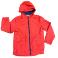 8-9Y Red & Navy lined hooded jacket - Topolino