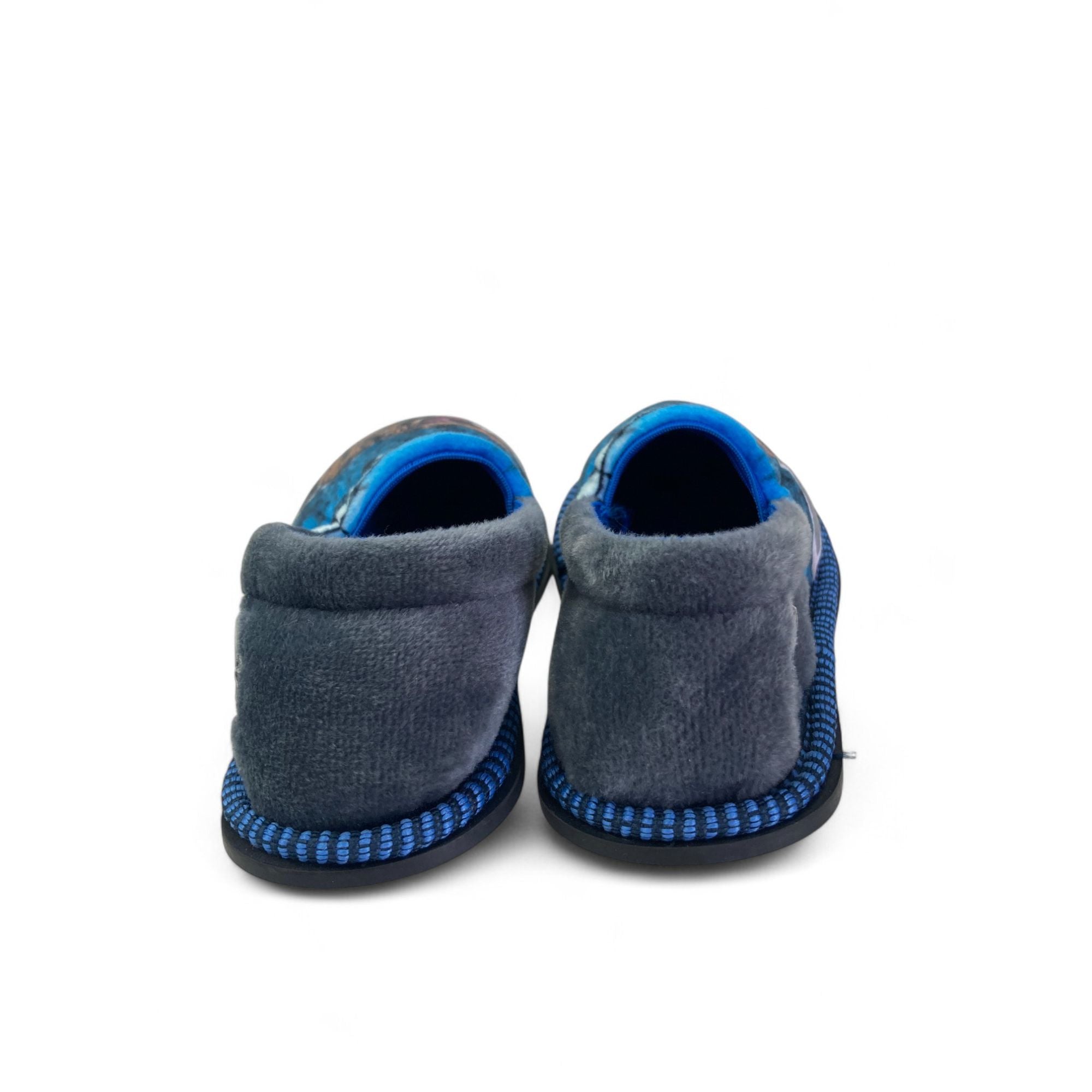 Size 5-6 - Blue Jurassic Park Slippers - Real