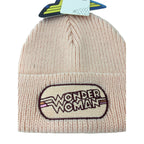 0-6M Pink Wonder Woman Knit Beanie - Cotton On