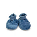 Size 4 - Blue Fleece Bunny Ear Slippers - Woolworths