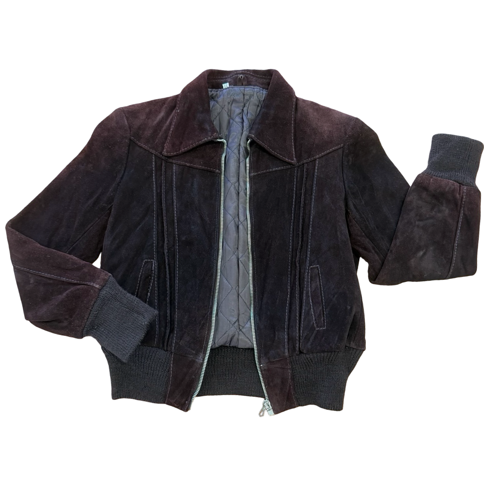 5Y Classic Brown Genuine leather jacket