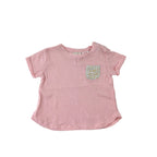 3-6M Light Pink Melange T Shirt - Zara