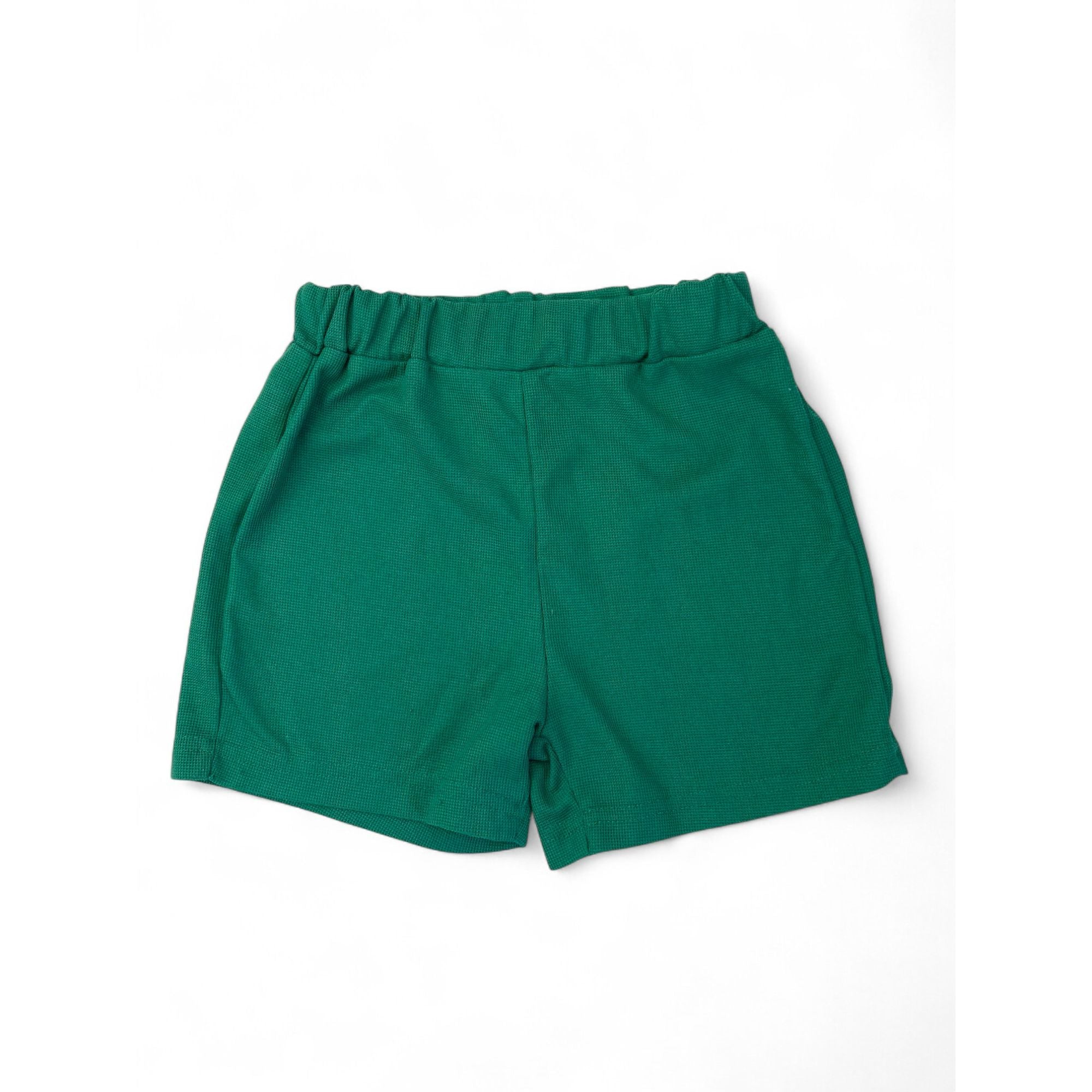 6Y Green Lightweight Shorts - Shein