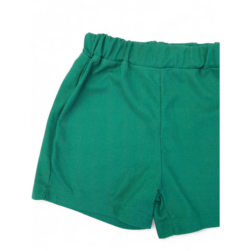 6Y Green Lightweight Shorts - Shein