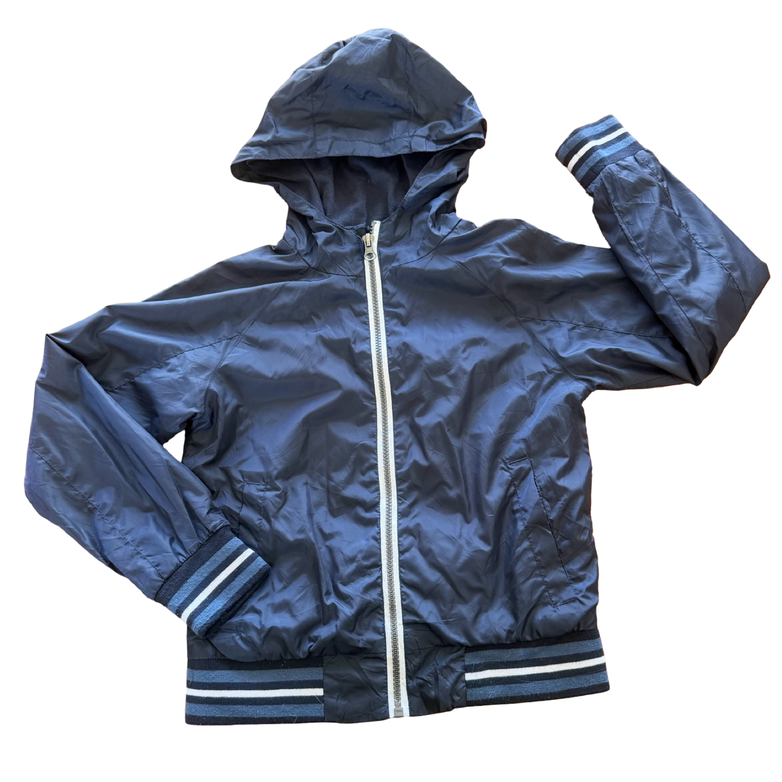 8Y Navy soft shell lined jacket - Alive