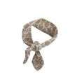0-12M Cream & Dusty Pink Brocade Adjustable Bow Headband