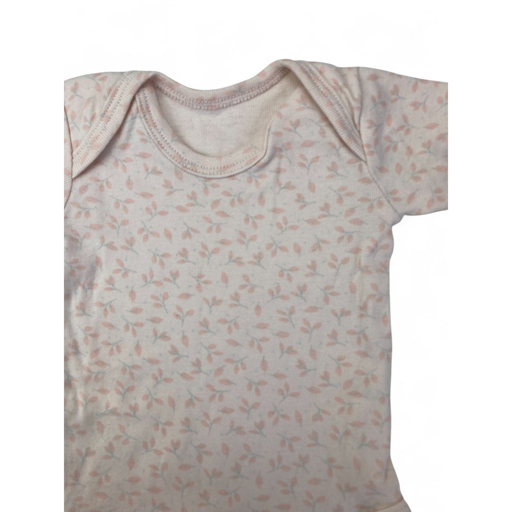 Newborn Light Pink Floral Bodysuit - Woolworths