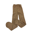 9-10Y Camel Sheer Opaque Stockings - Sheer Ladderless Pantihose
