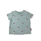 3-6M Mint Green Hedgehog T Shirt - Earthchild