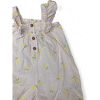 1-3M Light Pink Lemon Print Romper - Woolworths