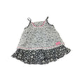 6-12M Grey & White Strappy Tunic - Woolworths