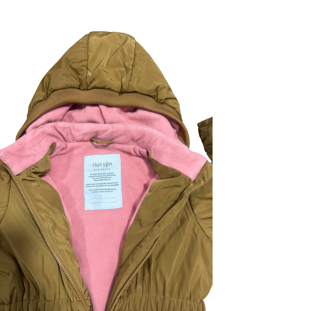 10Y Caramel & Pink premium puffer jacket - Noa Noa