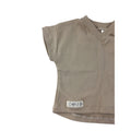 0-3M Latte V-Neck Tee - Carter & Me