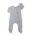 0-3M White Zip Onesie - Ackermans