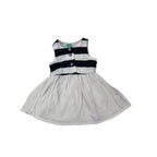 3-6M White & Black Crochet Bodice Dress - Ackermans
