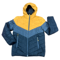 12Y Black, grey & mustard puffer jacket  - Mc Kinley