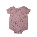 3-6M LIght Pink & Black Starry Bodysuit - Cotton On
