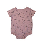 3-6M LIght Pink & Black Starry Bodysuit - Cotton On