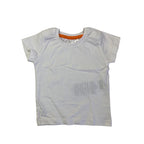 1-2M White Cotton T Shirt - Ergee