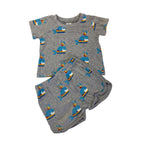 3-6M Grey Whale Summer Sleep Set - Tiny Tots