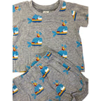 3-6M Grey Whale Summer Sleep Set - Tiny Tots
