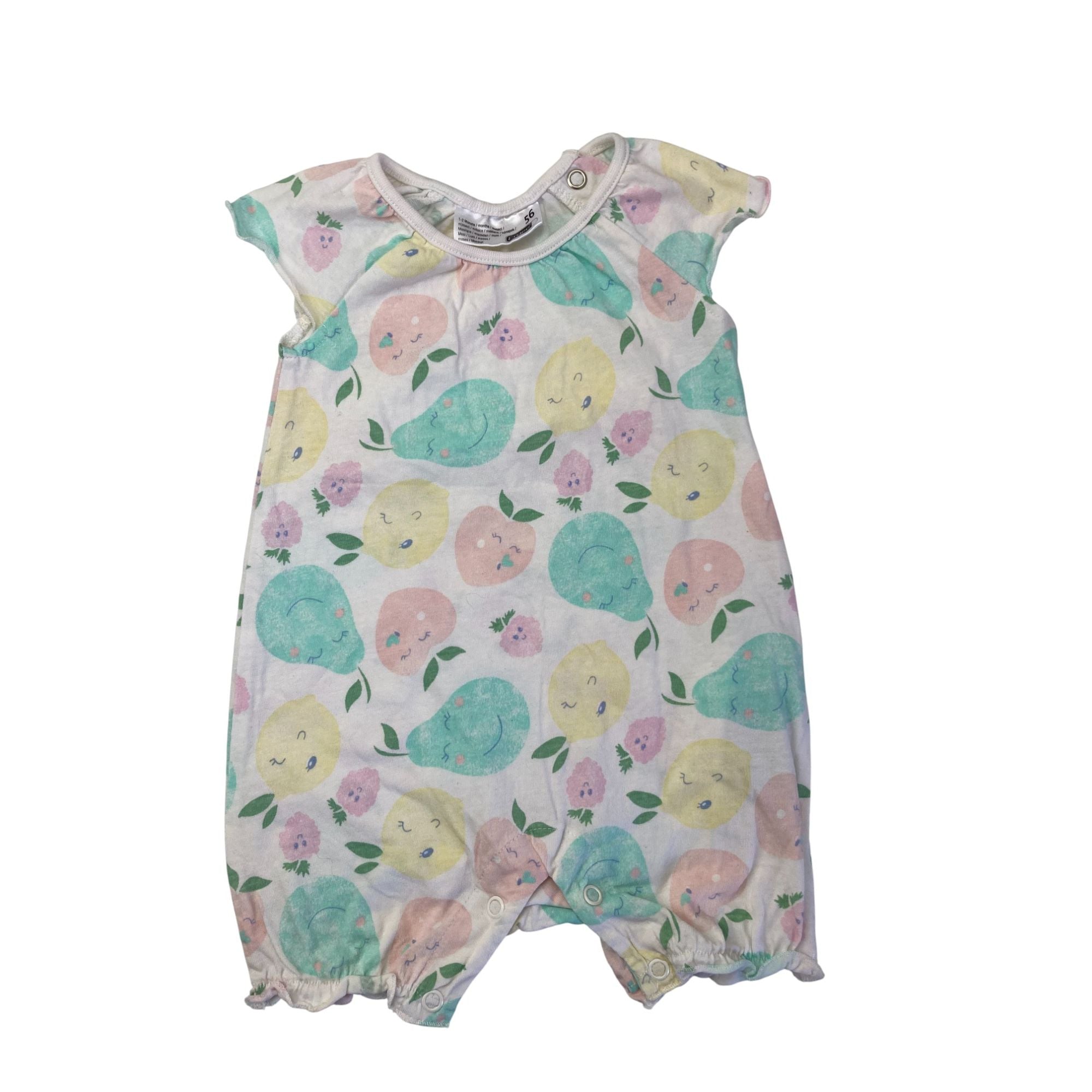 1-2M Pastel Pear Romper - Ergee