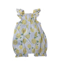 1-2M White & Yellow Lemon Romper - Ergee