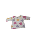 1-3M Cream Pastel Heart Long Sleeve T Shirt - Woolworths