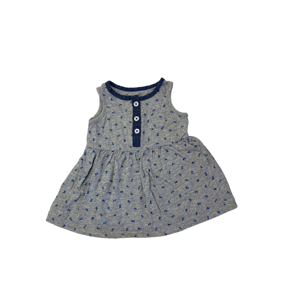 3M Grey & Blue Tulip Tunic - Carter