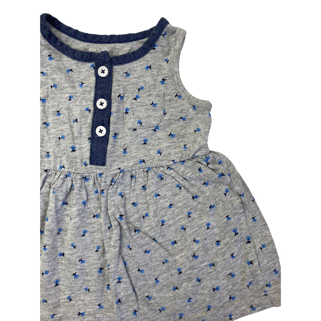 3M Grey & Blue Tulip Tunic - Carter