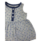 3M Grey & Blue Tulip Tunic - Carter