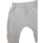 1-3M White Cotton Leggings - H&M