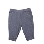 3M Grey & Cream Dotted Leggings - Carter's