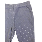 3M Grey & Cream Dotted Leggings - Carter's