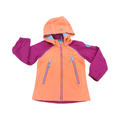 4-5Y Orange & pink soft shell zipper jacket  - Icepark