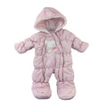 Newborn Light Pink Puffer Snowsuit - Ackermans