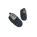 3-6M Dark Blue & Brown Boat Shoes - Baby Gap