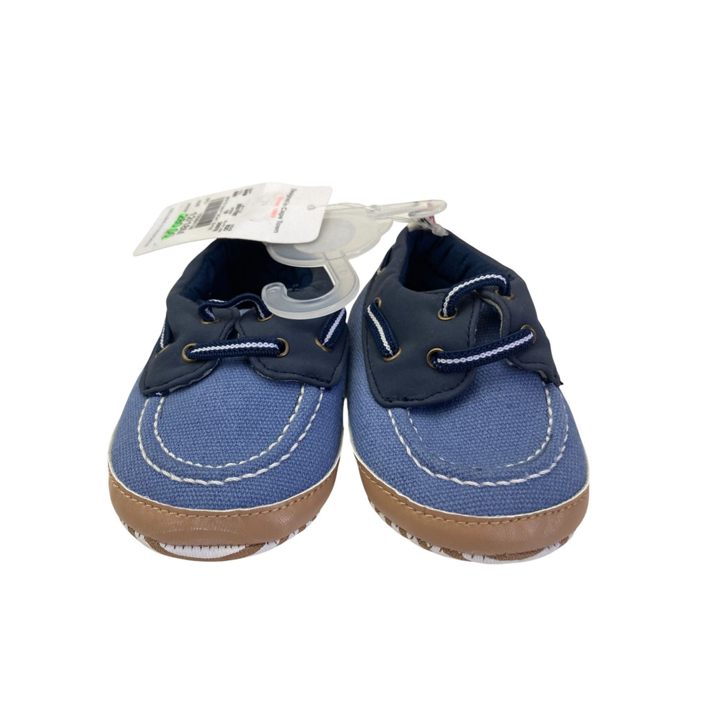 12-18M Denim Soft Sole Boat Shoes - Naartjie