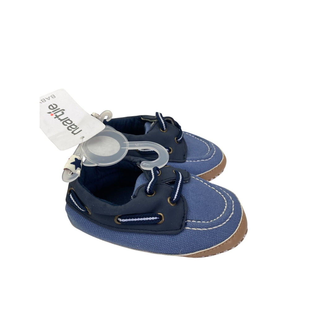 12-18M Denim Soft Sole Boat Shoes - Naartjie