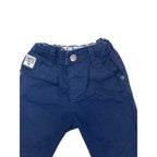 18-24M Navy Blue Adjustable Waist Chinos - Earthchild