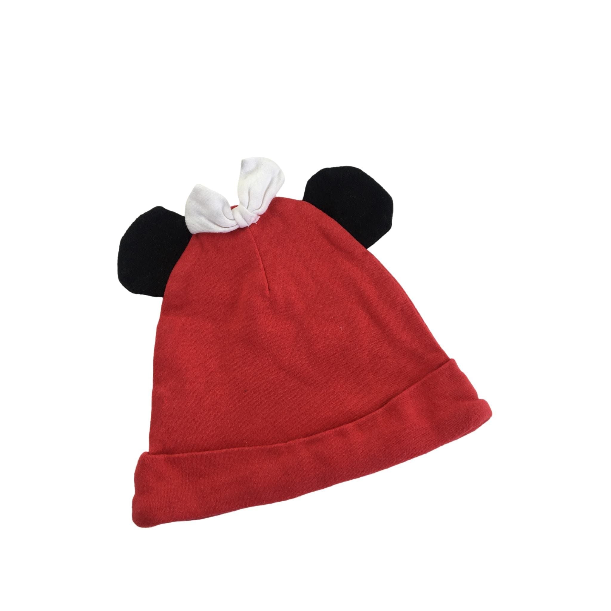 6-12M Red Minnie Mouse Beanie - Disney