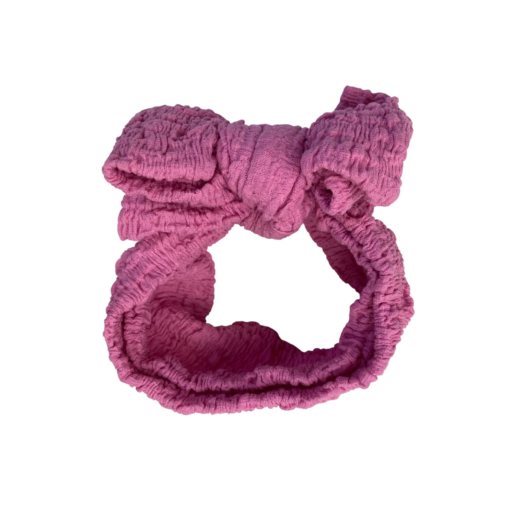 6-12M Pink Large Bow Headband