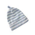 NB Light Blue Stripe Beanie - Woolworths